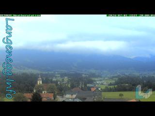 Webcam Langenegg (Vorarlberg, Bregenzer Wald)